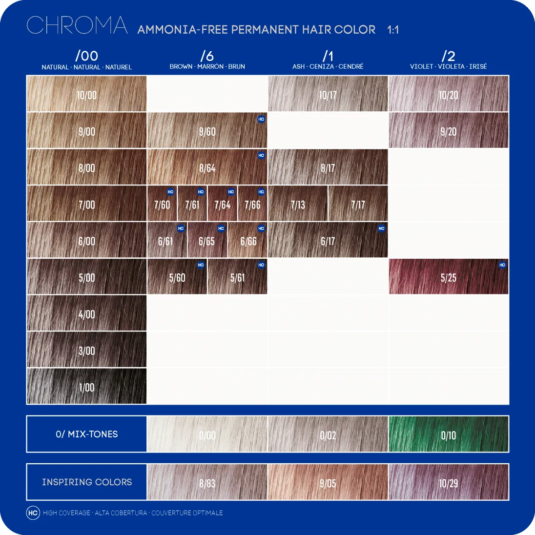 Chroma Permanent Hair Color