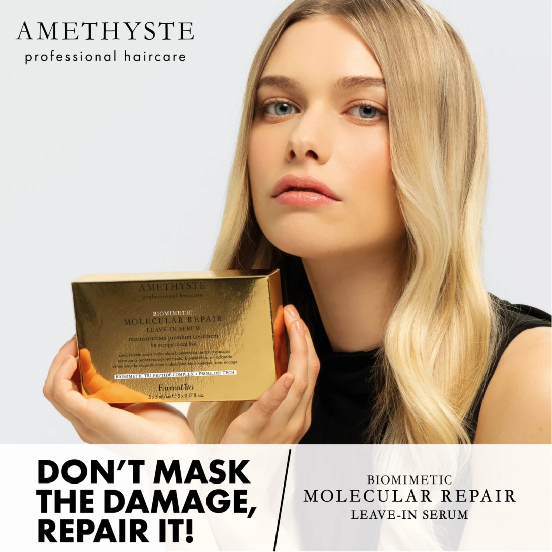 Amethyste Biomimetic Molecular Repair Leave-In Serum