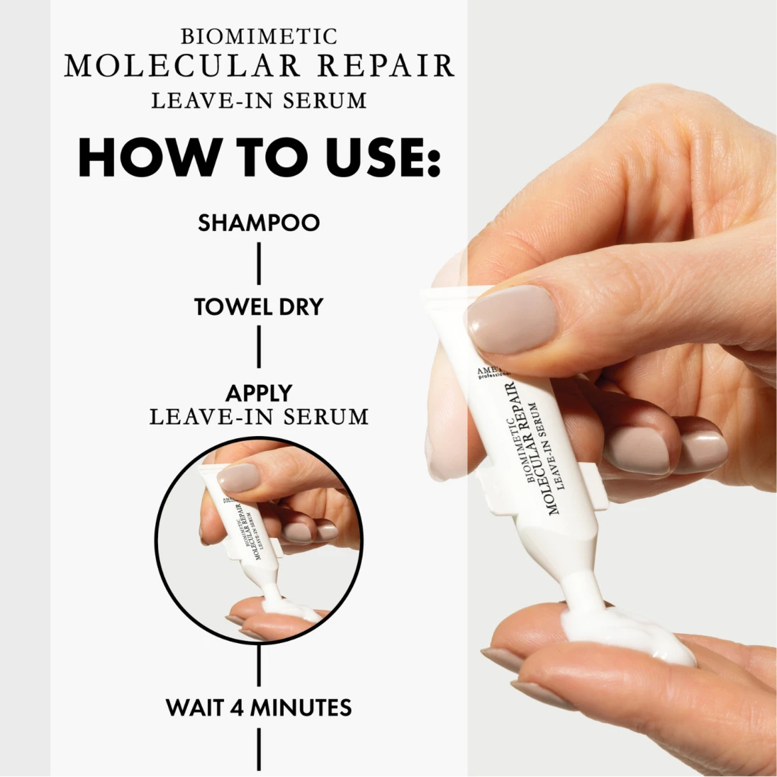 Amethyste Biomimetic Molecular Repair Leave-In Serum