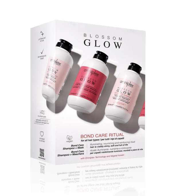 Omniplex Blossom Glow Bond Care Shampoo + Mask